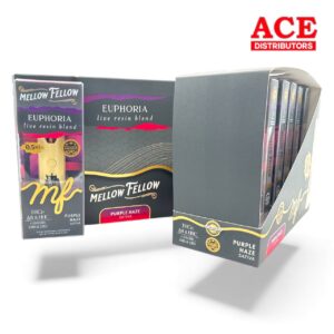MELLOW FELLOW 0.5GM THCP DISPOSABLE 6CT -PURPLE HAZE SATIVA