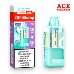OFF-STAMP X CUBE CRYSTAL 35000PUFF POD 5CT -WINTER MINT