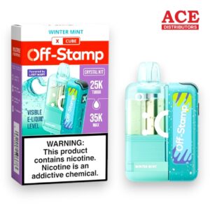 OFF-STAMP X CUBE CRYSTAL 35000PUFF KIT 5CT -WINTER MINT
