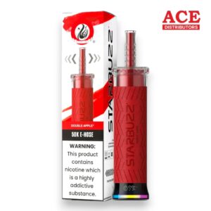 STARBUZZ 50K PUFF E-HOSE EACH -DOUBLE APPLE