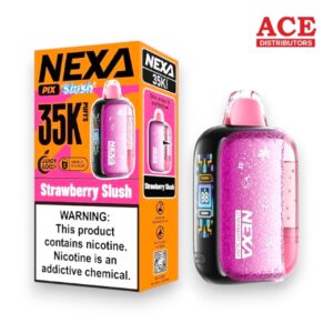 NEXA PIX 35000 PUFFS DISPOSABLE 5CT BOX -STRAWBERRY SLUSH