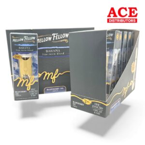 MELLOW FELLOW 2G  DISPOSABLE LIVE RESIN 6CT BOX - BLUEBERRY OG INDICA