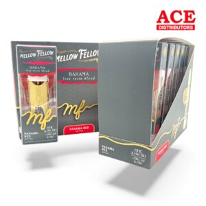 MELLOW FELLOW 2G  DISPOSABLE LIVE RESIN 6CT BOX - PANAMA RED SATIVA