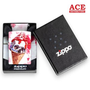 ZIPPO $43.95 EACH SKULL CONES DESIGN