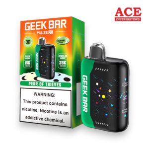 GEEK BAR PULSE X 18ML 25000PUFFS 5CT - PEAR OF THIEVES