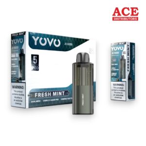 YOVO JB50000 PUFF POD 5CT -FRESH MINT