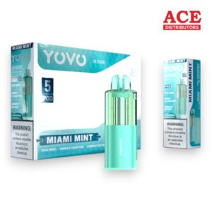 YOVO JB50000 PUFF POD 5CT -MIAMI MINT