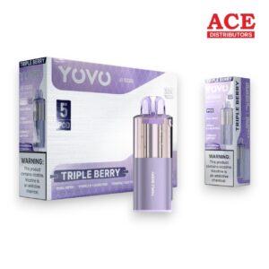 YOVO JB50000 PUFF POD 5CT -TRIPLE BERRY