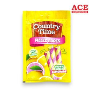 PEG COUNTRY TIME LICORICE ROPES SOUR N SWEET LEMONADE 3OZ