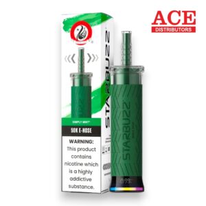 STARBUZZ 50K PUFF E-HOSE EACH -SIMPLY MINT
