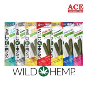 WILD HEMP WRAPS 4/.99 20CT