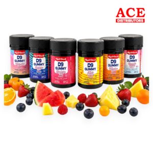 RED DEVIL D9+CBD GUMMIES 50MG BOTTLE 10CT
