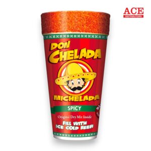 DON CHELADA MICHELADA CUPS DISPLAY SPICY 6CT