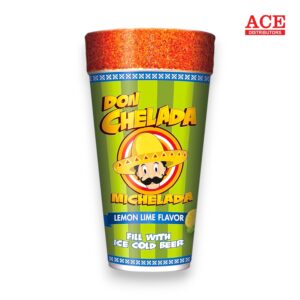 DON CHELADA MICHELADA CUPS DISPLAY LEMON LIME 6CT