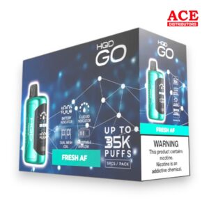 HQD CUVIE GO 35000 PUFFS DISPOSABLE 5CT - FRESH AF