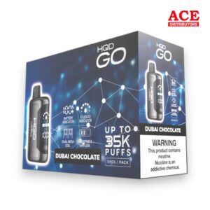 HQD CUVIE GO 35000 PUFFS DISPOSABLE 5CT - DUBAI CHOCOLATE