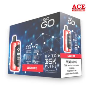 HQD CUVIE GO 35000 PUFFS DISPOSABLE 5CT - BLACK ICE
