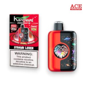 KANGVAPE SPEEDY BEAST X 60000PUFF DISPOSABLE 5CT -STRAWB LOVER