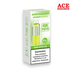 SMOGGER SWITCH PRO 40000 PUFFS DISPOSABLE POD 5CT BOX - SOUR APPLE ICE