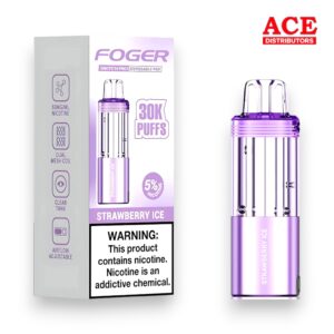 FOGER SWITCH PRO 30000 PUFFS DISPOSABLE POD 5CT BOX - STRAWBERRY ICE
