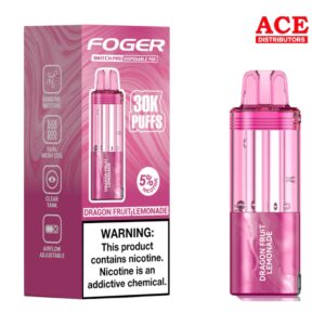 FOGER SWITCH PRO 30000 PUFFS DISPOSABLE POD 5CT BOX - DRAGON FRUIT