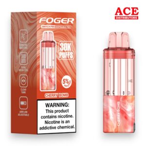 FOGER SWITCH PRO 30000 PUFFS DISPOSABLE POD 5CT BOX - CHERRY BOMB