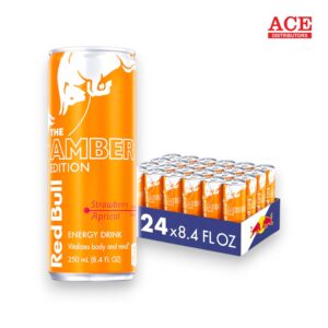RED BULL 12OZ STRAWBERRY APRICOT 24CT