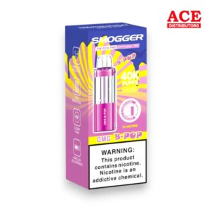 SMOGGER SWITCH PRO 40000 PUFFS DISPOSABLE POD 5CT BOX - OMG B-POP