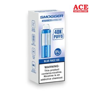 SMOGGER SWITCH PRO 40000 PUFFS DISPOSABLE POD 5CT BOX - BLUE RAZZ ICE