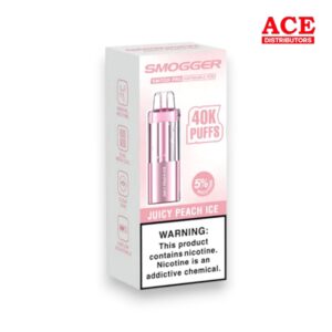 SMOGGER SWITCH PRO 40000 PUFFS DISPOSABLE POD 5CT BOX - JUICY PEACH ICE
