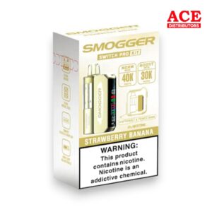 SMOGGER SWITCH PRO 40000 PUFFS DISPOSABLE POD 5CT BOX - STRAWBERRY BANANA