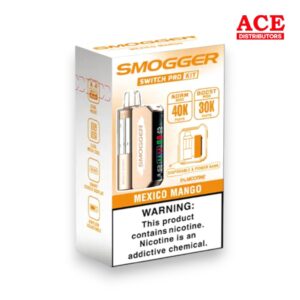 SMOGGER SWITCH PRO 40000 PUFFS DISPOSABLE KIT 5CT BOX - MEXICO MANGO