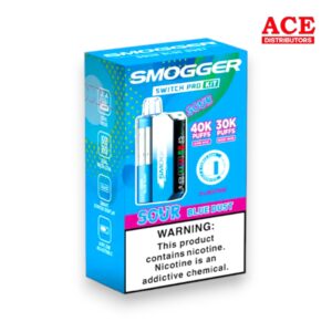 SMOGGER SWITCH PRO 40000 PUFFS DISPOSABLE KIT 5CT BOX - SOUR BLUE DUST
