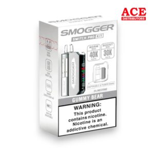 SMOGGER SWITCH PRO 40000 PUFFS DISPOSABLE KIT 5CT BOX - GUMMY BEAR
