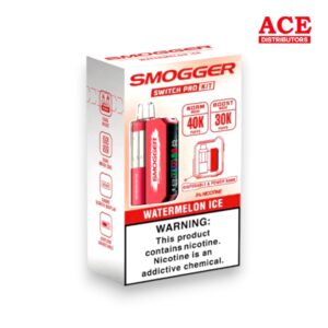 SMOGGER SWITCH PRO 40000 PUFFS DISPOSABLE KIT 5CT BOX - WATERMELON ICE
