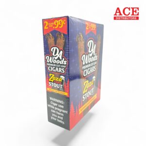 DA WOODS ROUGH CUT CIGAR 2/.99 15CT -ZAZA DARK STOUT