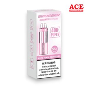 SMOGGER SWITCH PRO 40000 PUFFS DISPOSABLE POD 5CT BOX - WHITE PEACH RASPBERRY