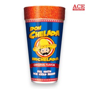 DON CHELADA MICHELADA CUPS DISPLAY ORIGINAL 6CT