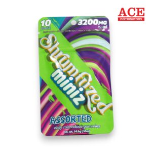 SHRUMFUZED MINIZ GUMMIES 3200MG 10PK 10CT ASSORTED
