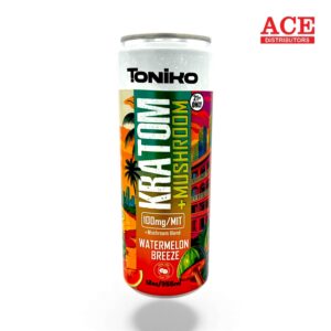 TONIKO KRATOM MUSHROOM SELTZER 100MG/MIT 12CT - WATERMELON BREEZE