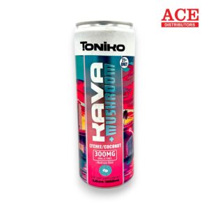 TONIKO KAVA MUSHROOM SELTZER 300MG 12CT - LYCHEE COCONUT