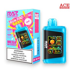 RAZ LTX 25000 PUFFS DISPOSABLE 5CT BOX -BLUE RAZ GUSH