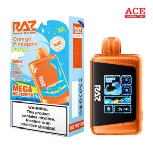 RAZ LTX 25000 PUFFS DISPOSABLE 5CT BOX -ORANGE PINEAPPLE PUNCH