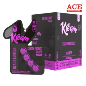KREAM 200MG KRATOM EXTRACT 4PK 10CT GRAPE