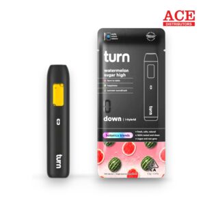 TURN 2GM THCP VAPE PEN 5CT - WATERMELON SUGAR HIGH HYBRID