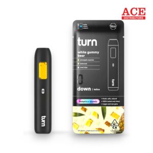 TURN 2GM THCP VAPE PEN 5CT - WHITE GUMMY BEAR INDICA