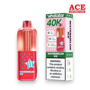 WHATABAR 40K PUFF DISPOSABLE 5CT - WATERMELON ICE