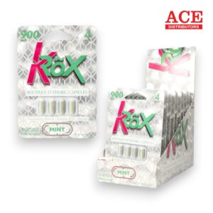 KROX 900MG EUPHORIC CAPSULES 4PK 10CT MINT