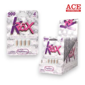 KROX 900MG EUPHORIC CAPSULES 4PK 10CT FRUIT PUNCH