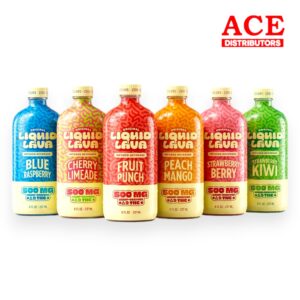 LIQUID LAVA 500MG D9+THC BEVERAGE BOTTLE 8OZ